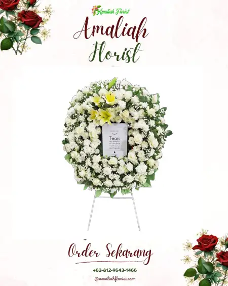 Krans Bunga Duka Sri Mulya